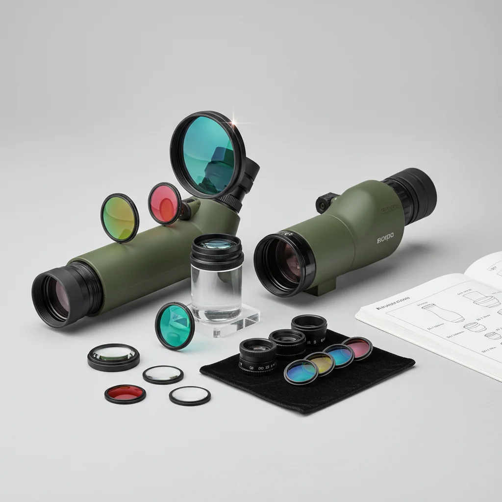 spotting scope coatings