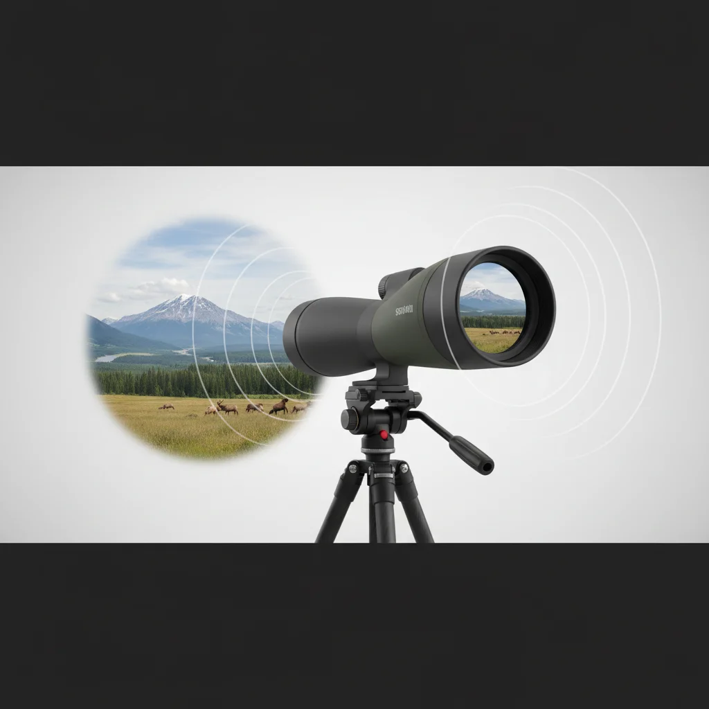 spotting scope field of view